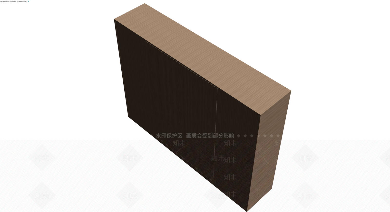 木纹储物柜3D模型下载【ID:1230320412】