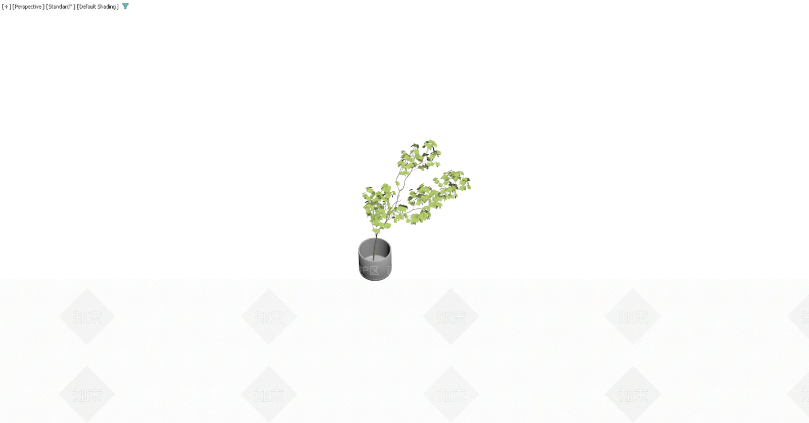 盆栽植物带盆3D模型下载【ID:1229582592】