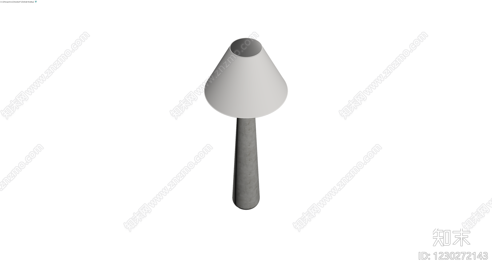 大理石落地灯3D模型下载【ID:1230272143】