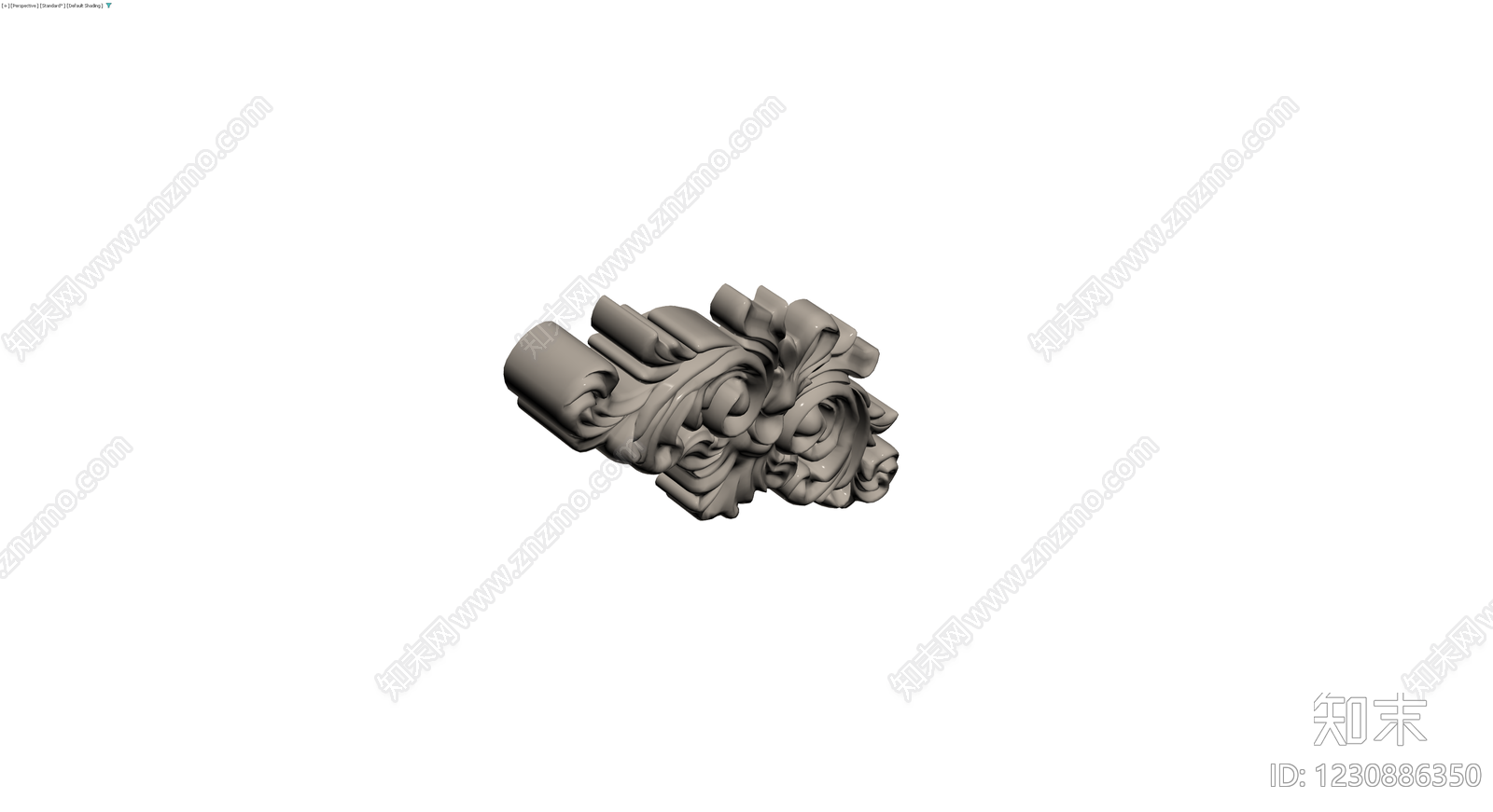 巴洛克风格雕花托架3D模型下载【ID:1230886350】