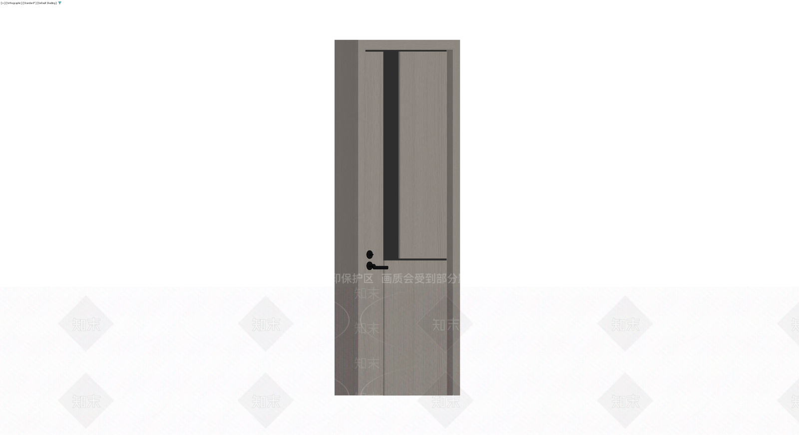 现代风格成品门体3D模型下载【ID:1230642063】