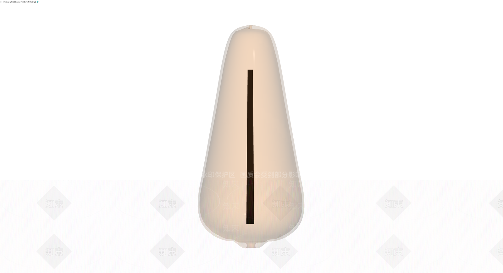 米色流线型存钱罐3D模型下载【ID:1230785810】
