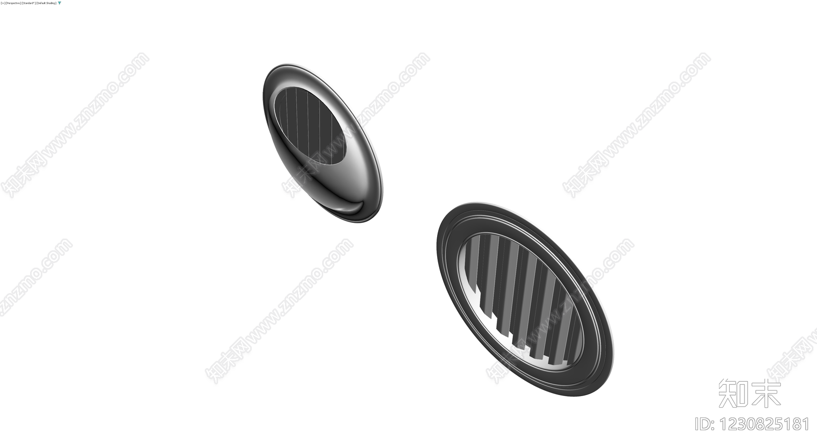 双组件通风口格栅3D模型下载【ID:1230825181】