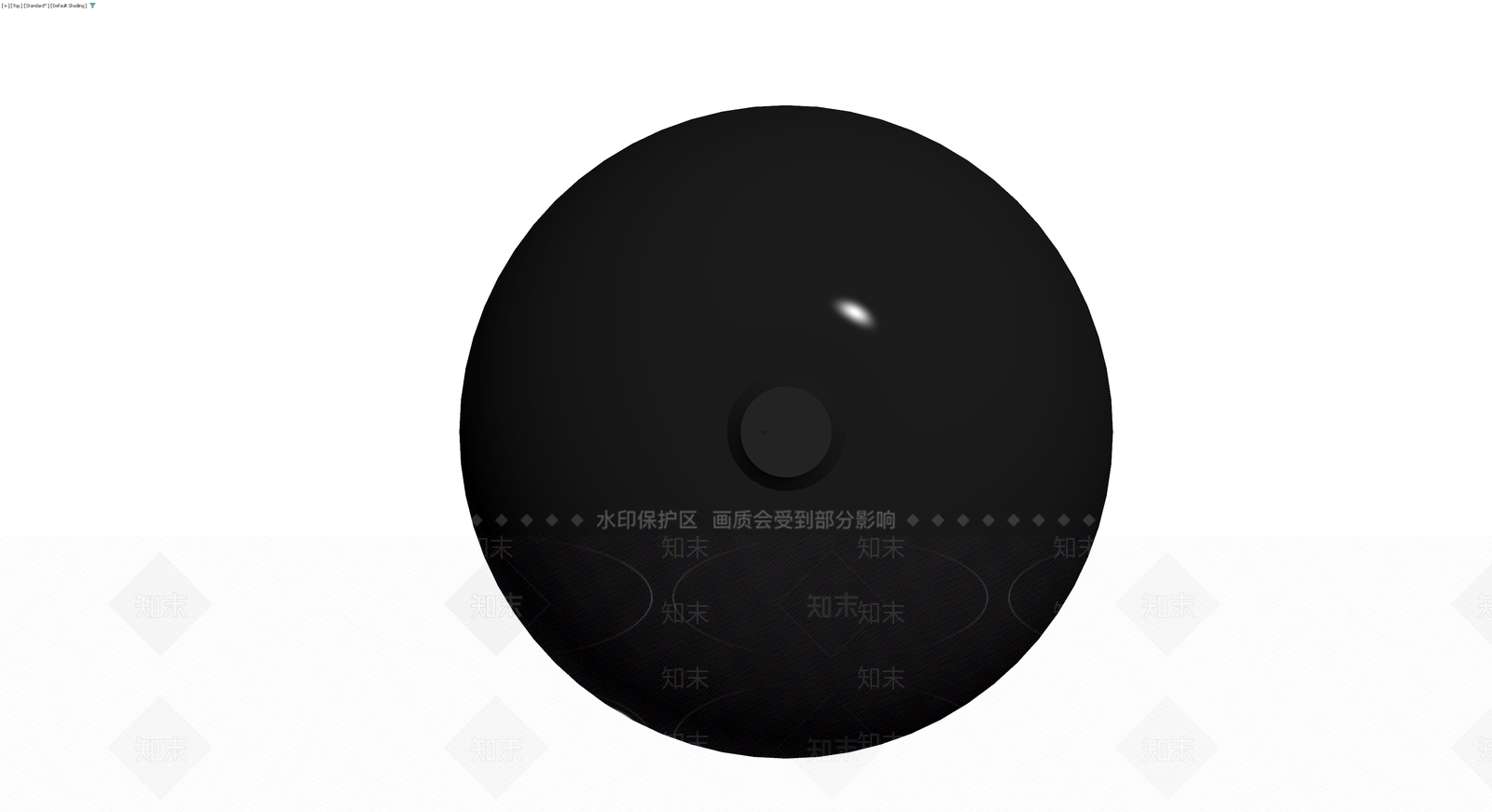 黑色极简吊灯3D模型下载【ID:1230141514】