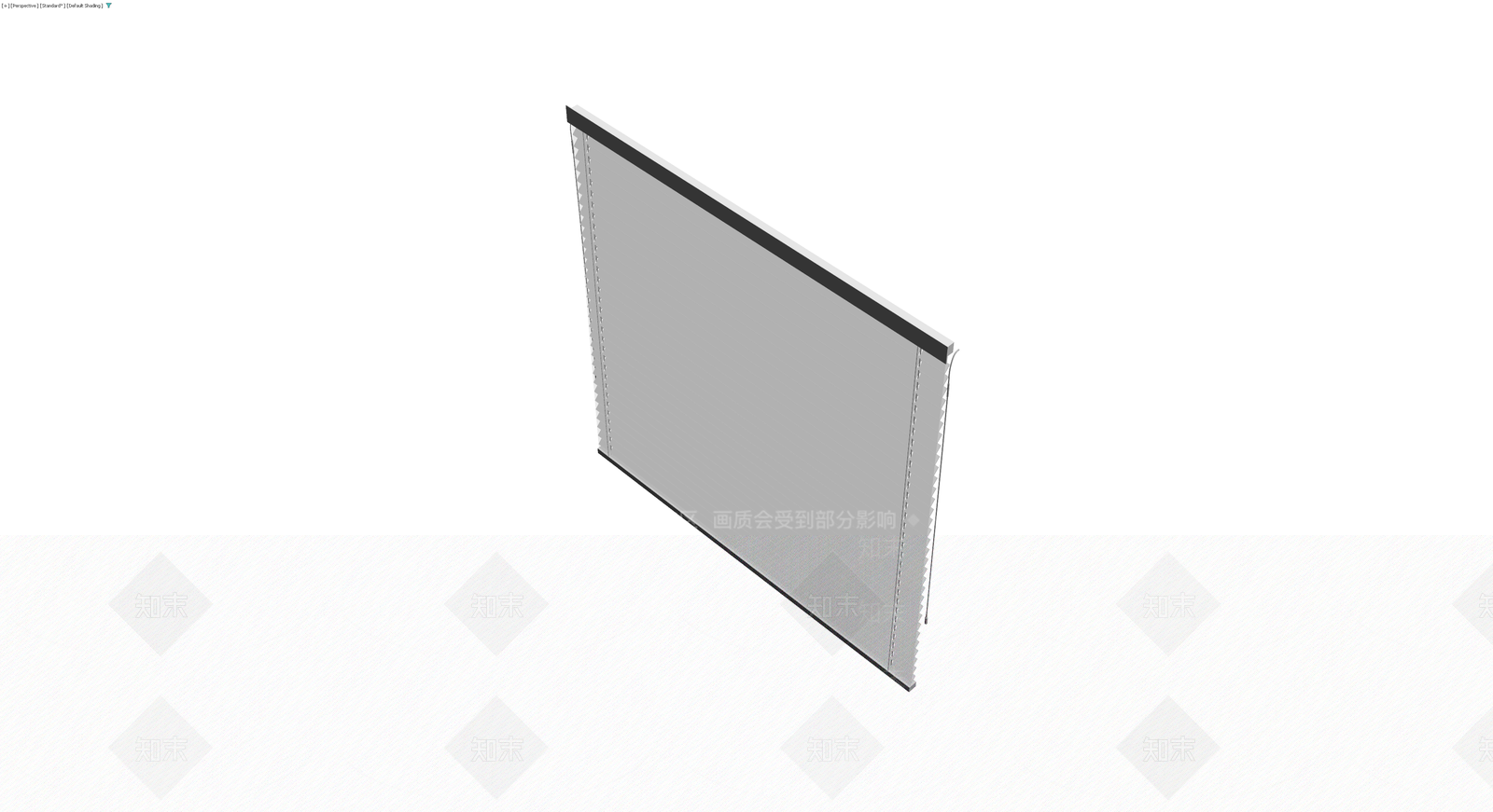 灰色百叶窗模型3D模型下载【ID:1229963390】