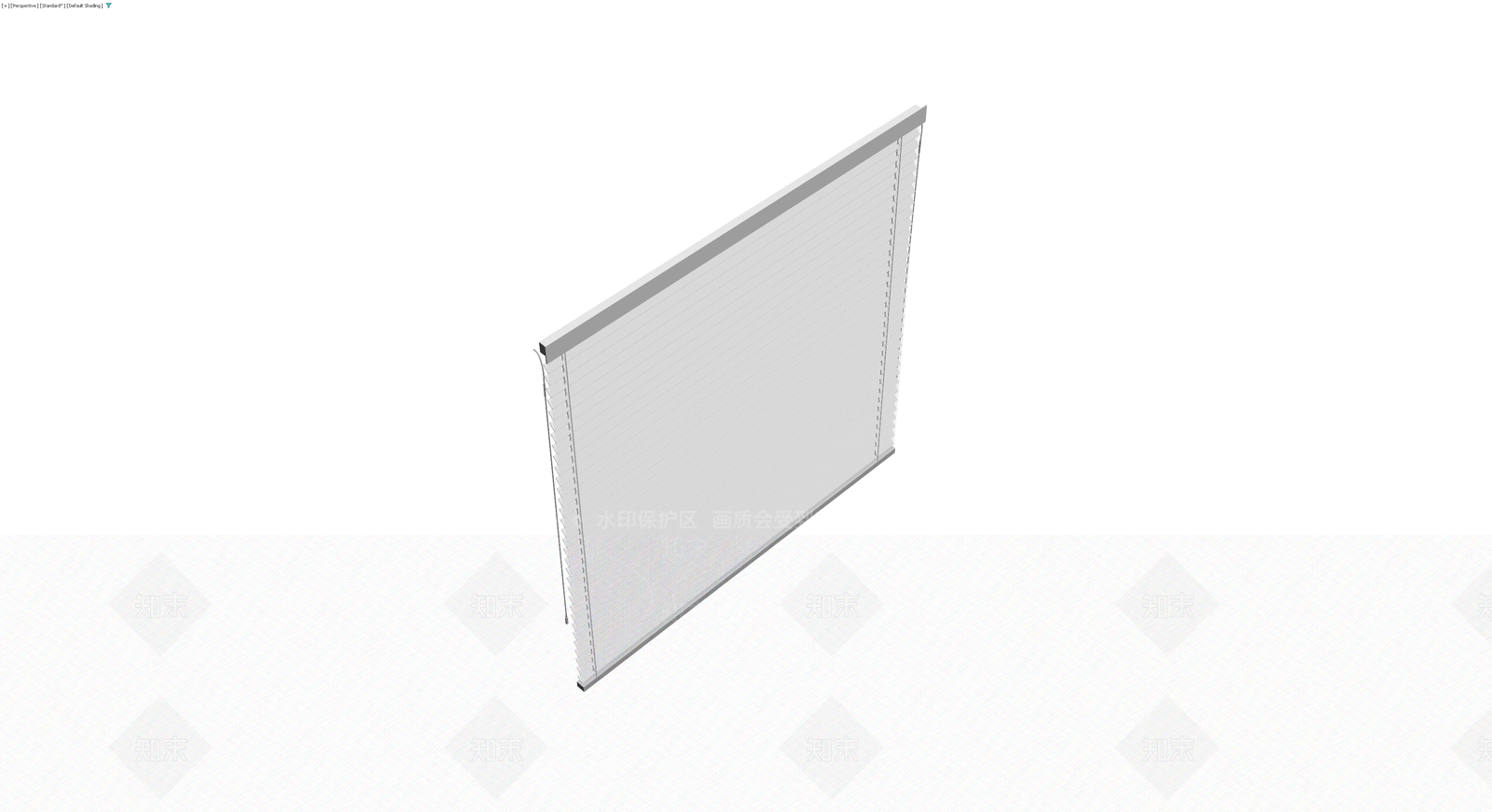 灰色百叶窗模型3D模型下载【ID:1229963390】