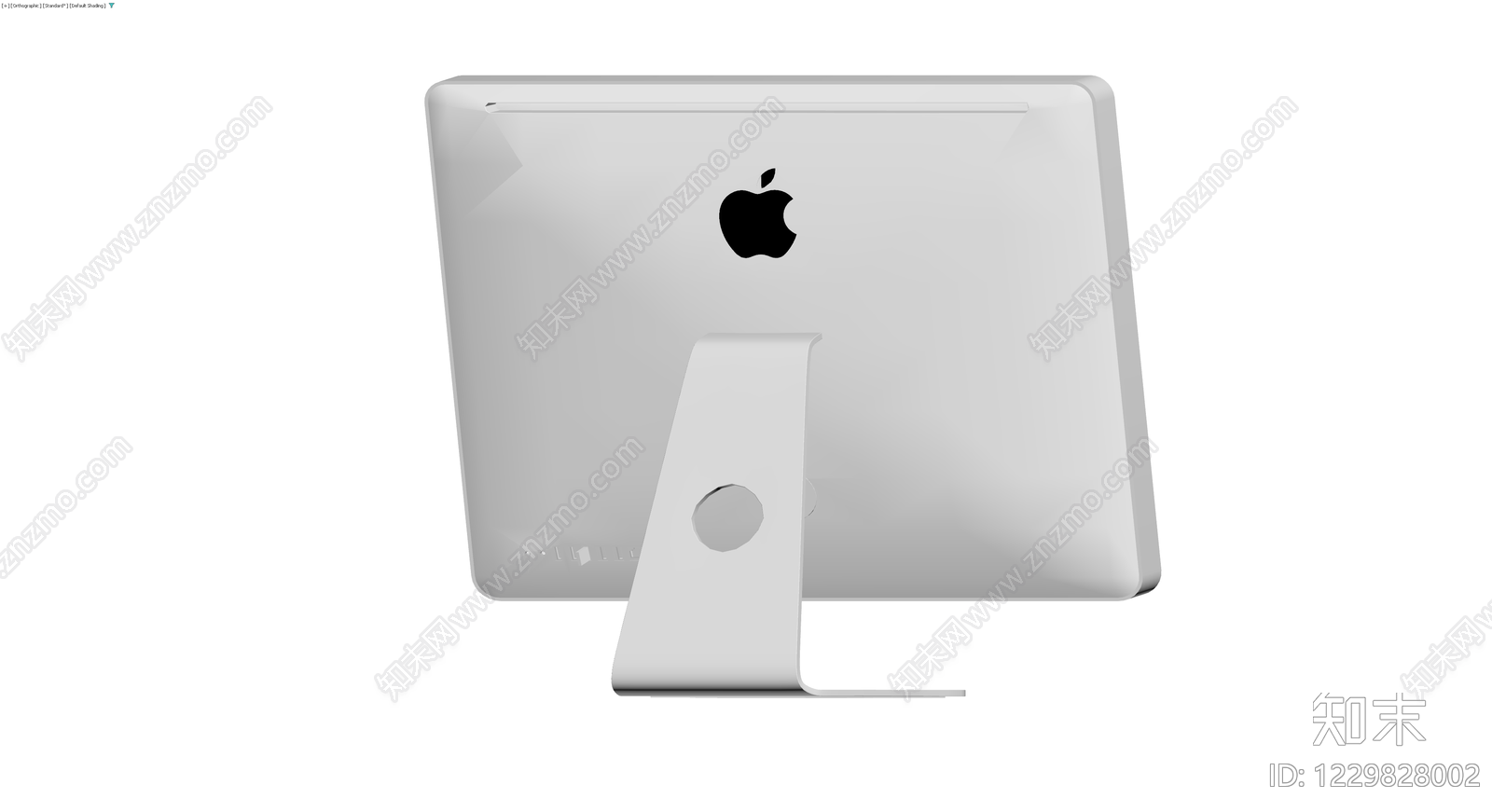 iMac一体机电脑模型3D模型下载【ID:1229828002】
