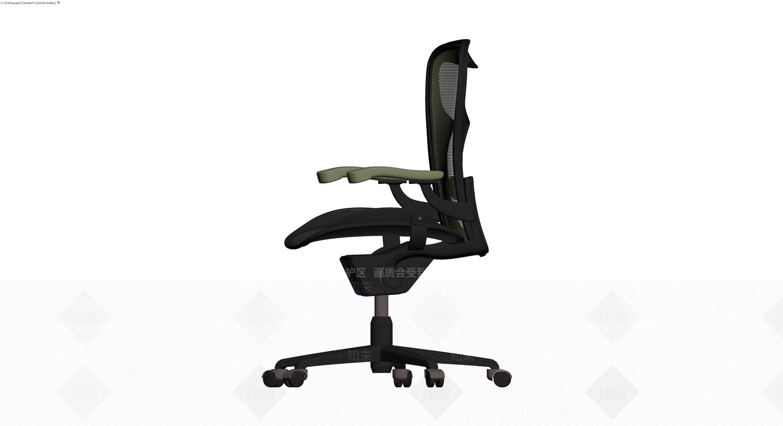 网面办公椅3D模型下载【ID:1229884147】