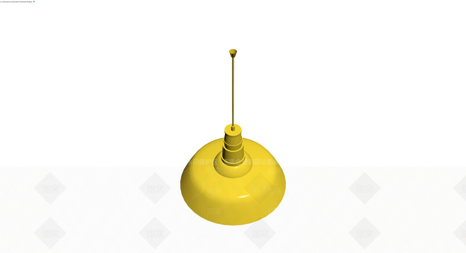 黄色吊灯灯具模型3D模型下载【ID:1230371981】