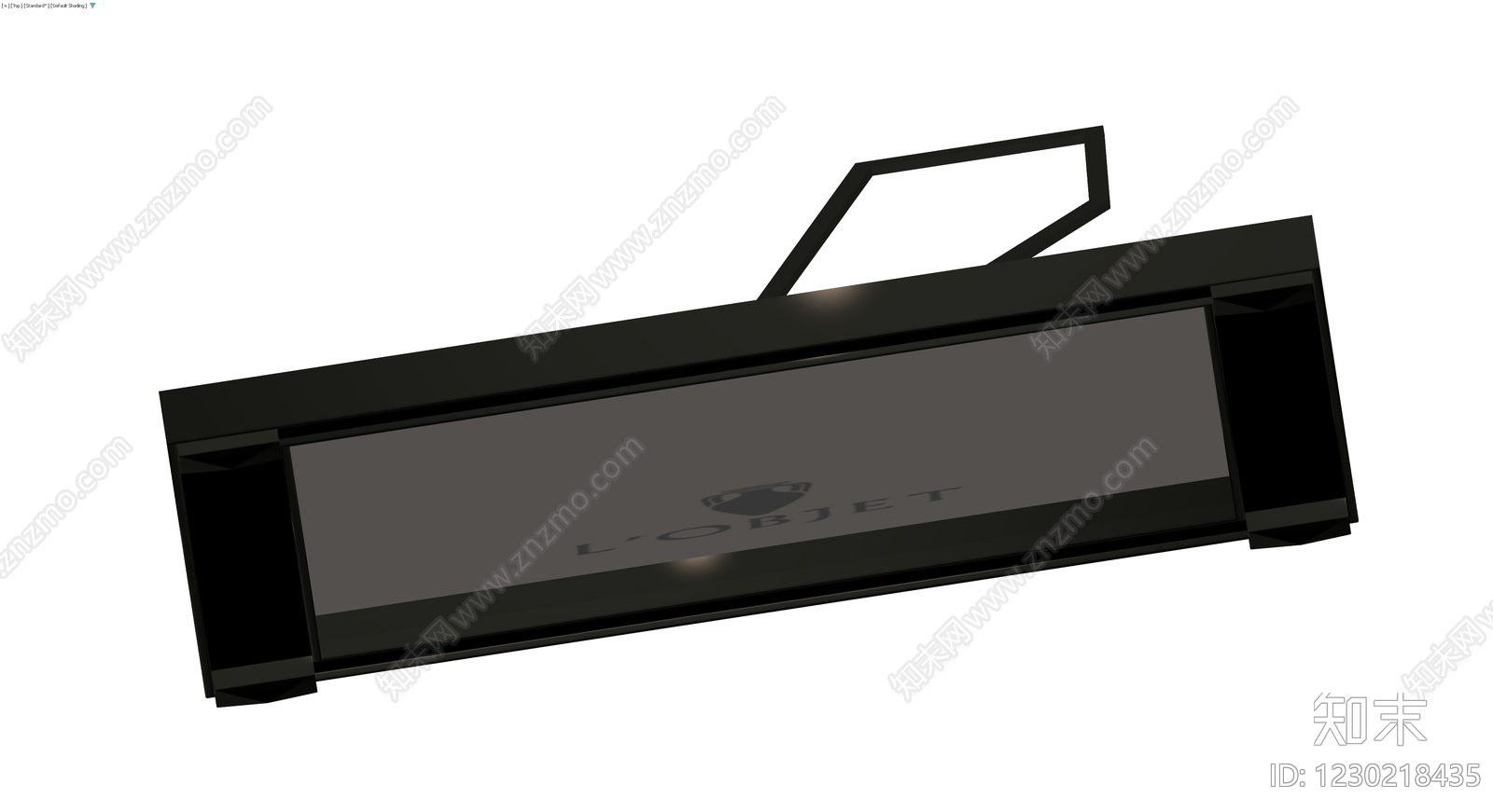 L'Objet黑色相框3D模型下载【ID:1230218435】
