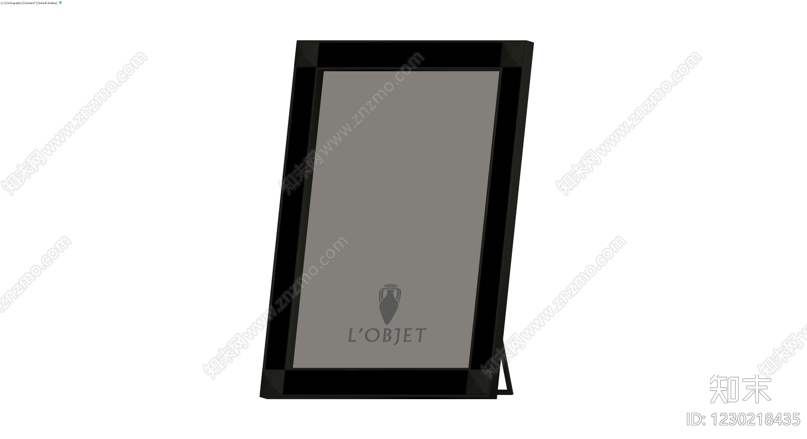 L'Objet黑色相框3D模型下载【ID:1230218435】