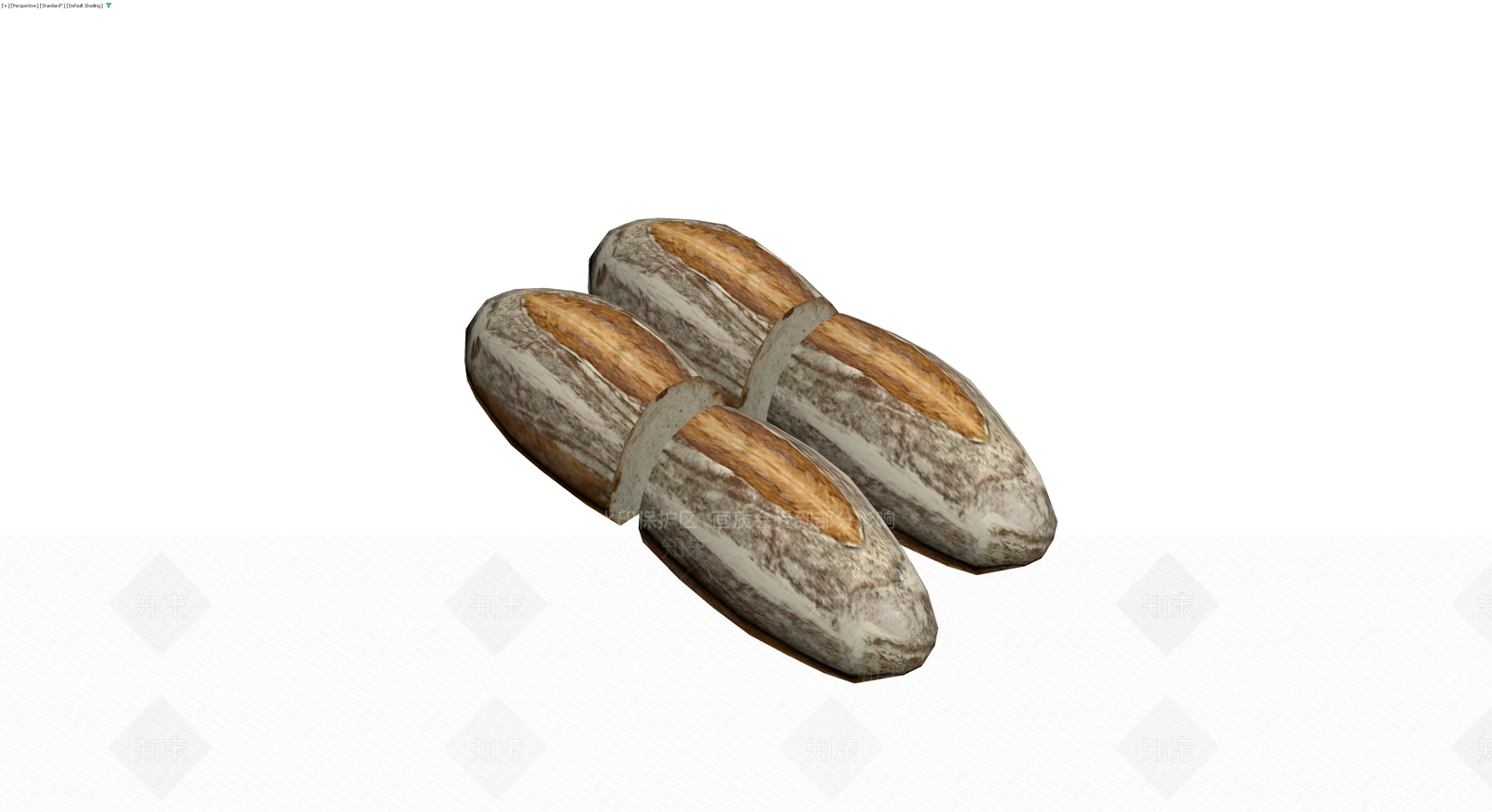 切片法棍面包组合3D模型下载【ID:1230315701】