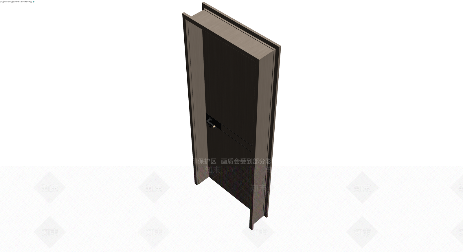 现代风格室内成品门3D模型下载【ID:1229861396】
