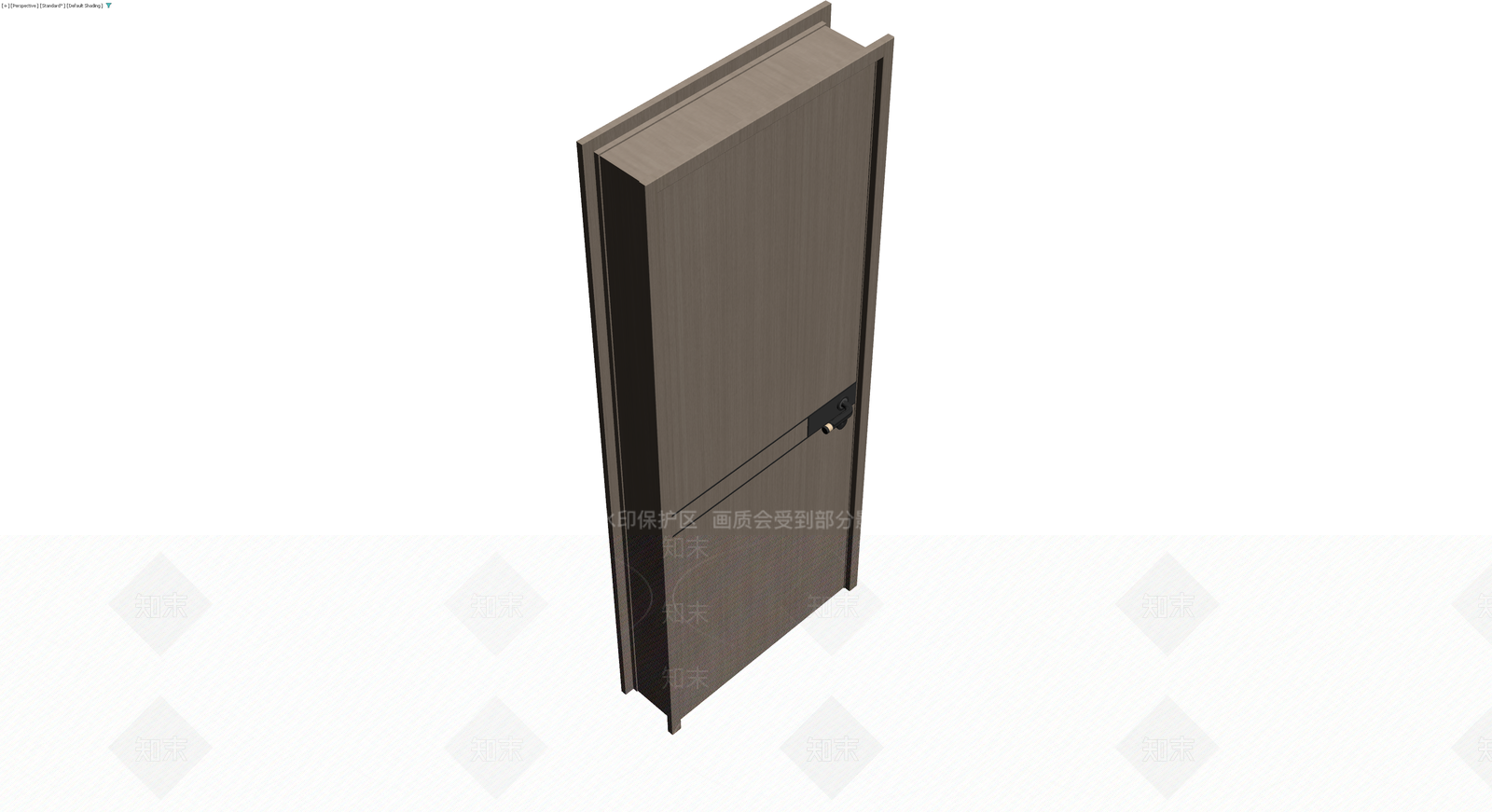 现代风格室内成品门3D模型下载【ID:1229861396】