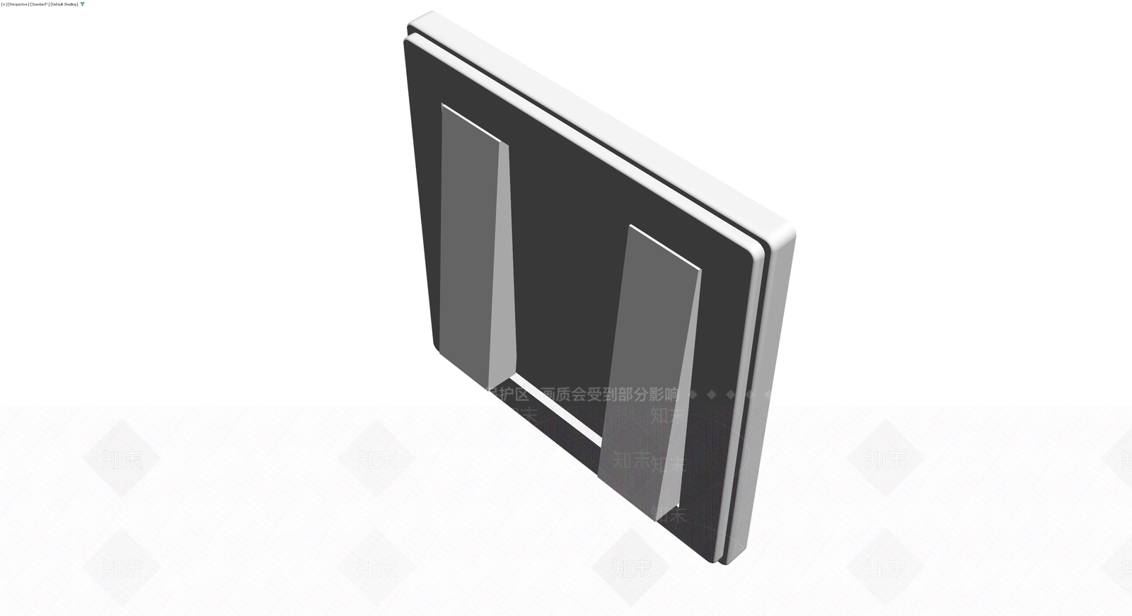 双联开关面板3D模型下载【ID:1230700624】