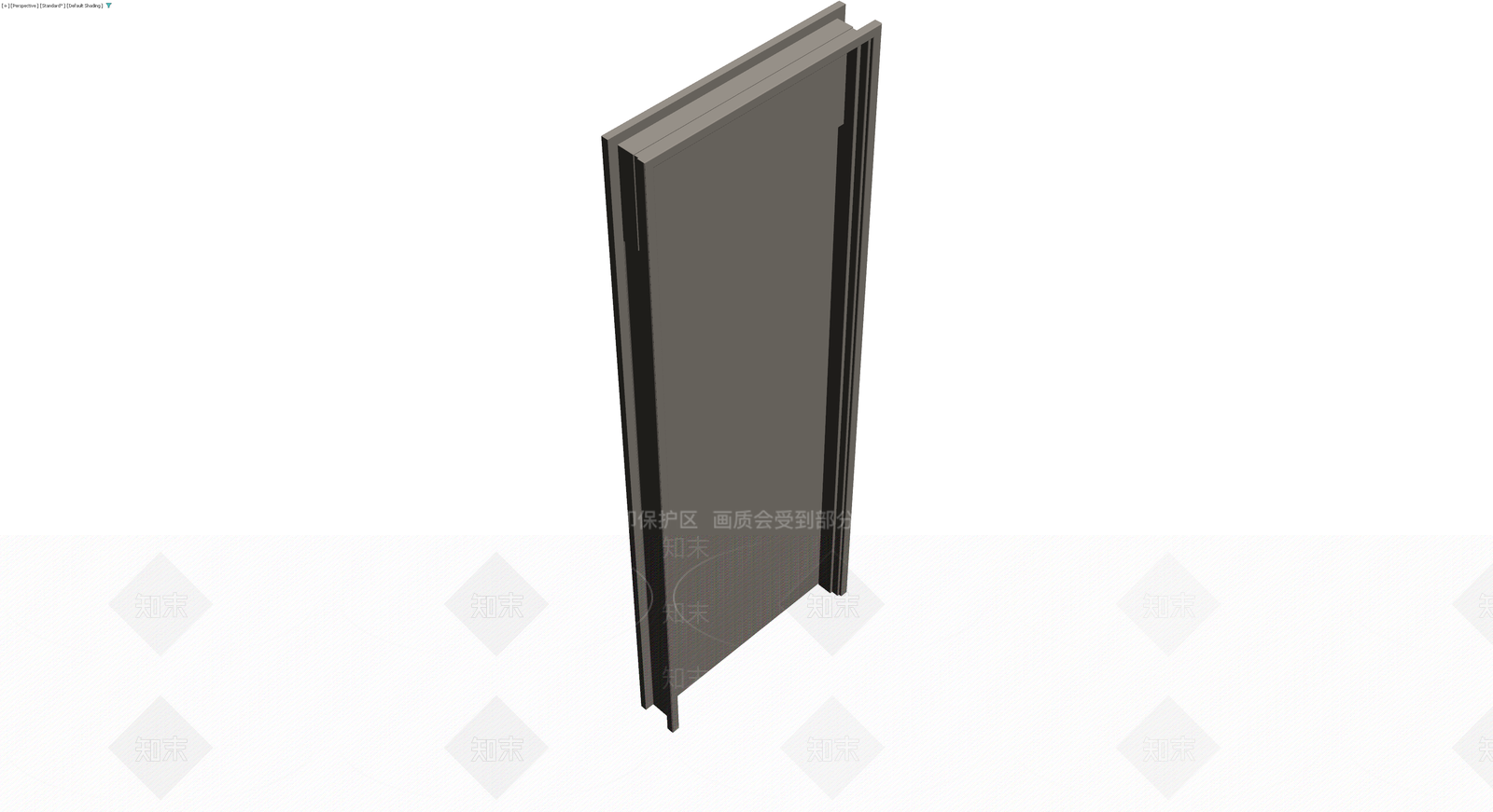 现代风格成品门3D模型下载【ID:1230171761】