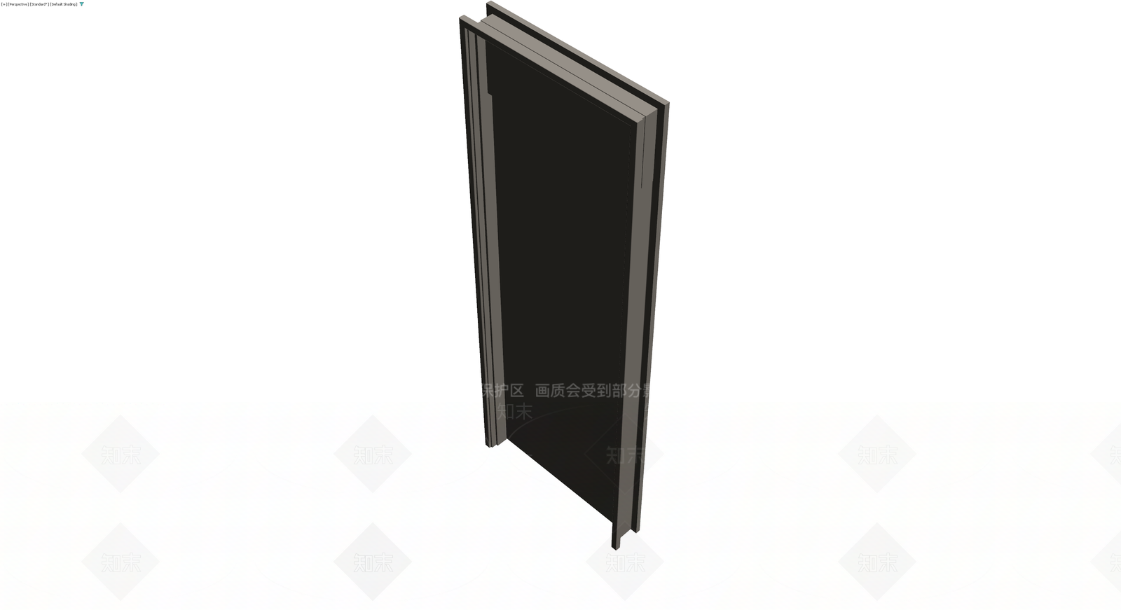 现代风格成品门3D模型下载【ID:1230171761】
