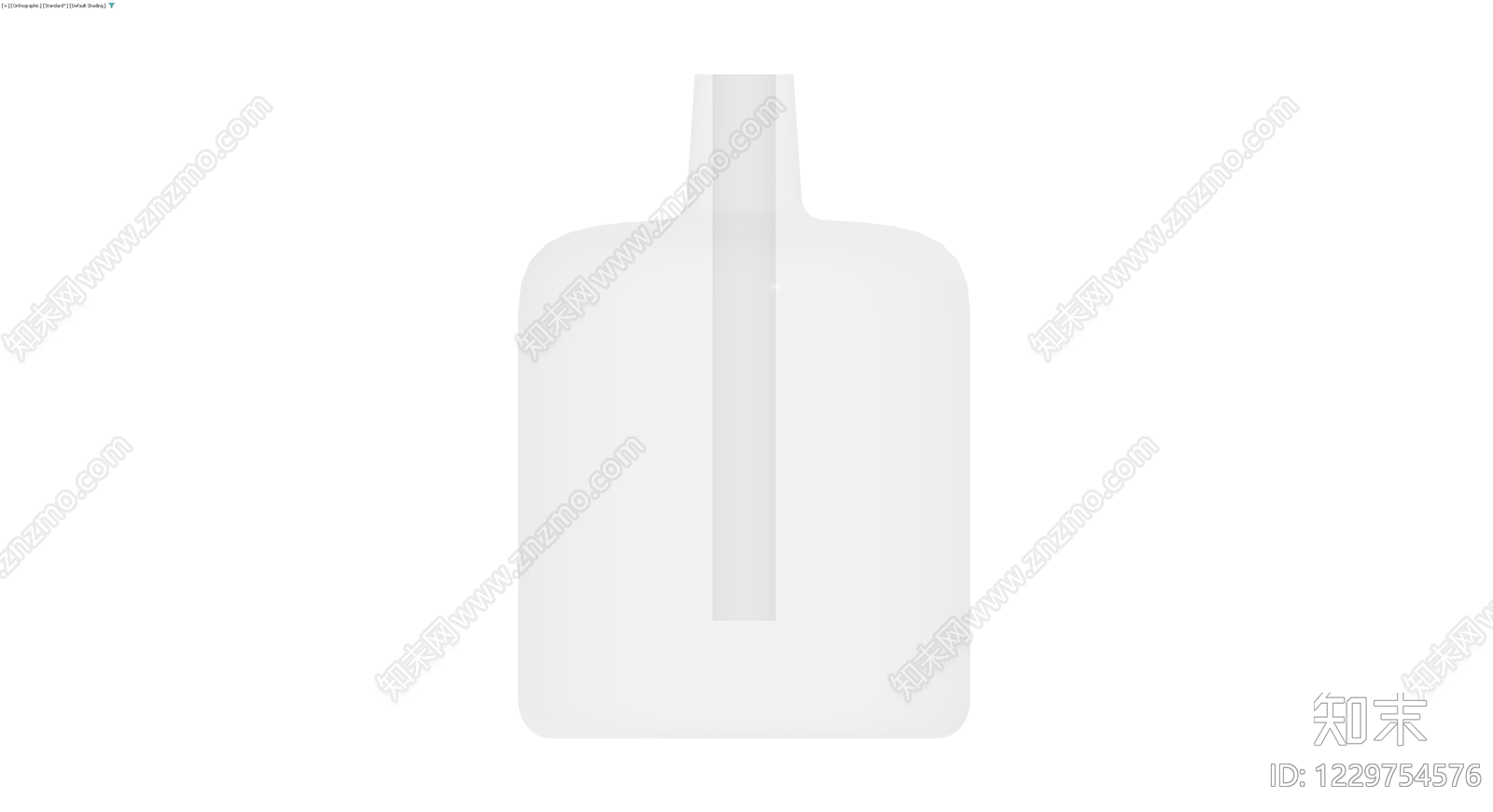 白色手提收纳箱/水壶3D模型下载【ID:1229754576】