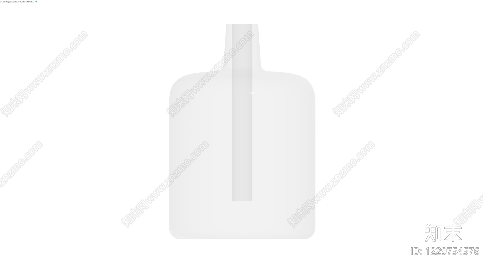 白色手提收纳箱/水壶3D模型下载【ID:1229754576】