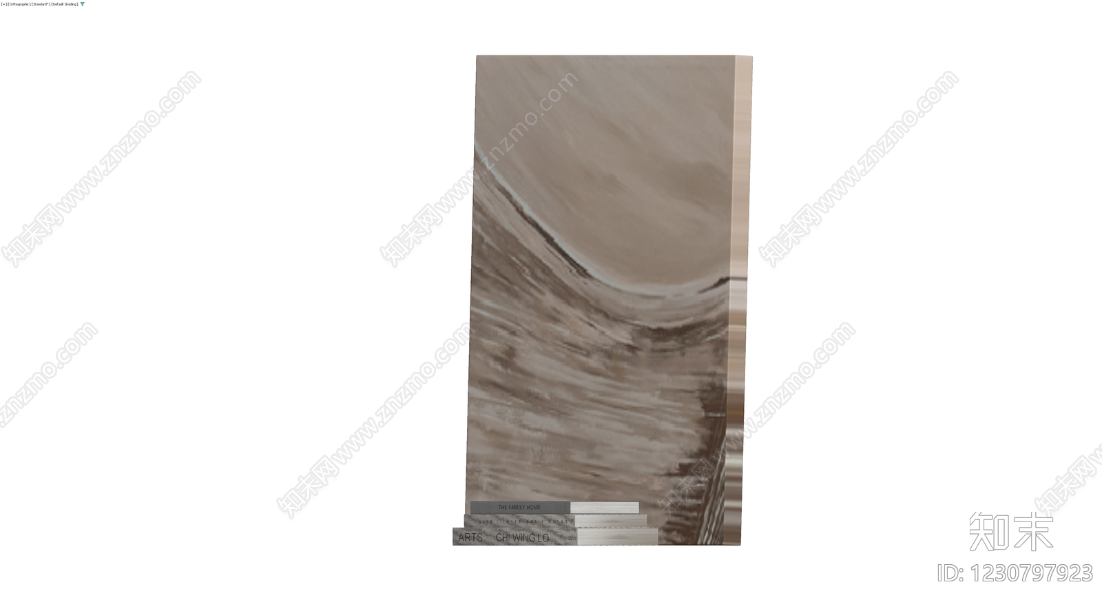 大理石纹理板材模型3D模型下载【ID:1230797923】