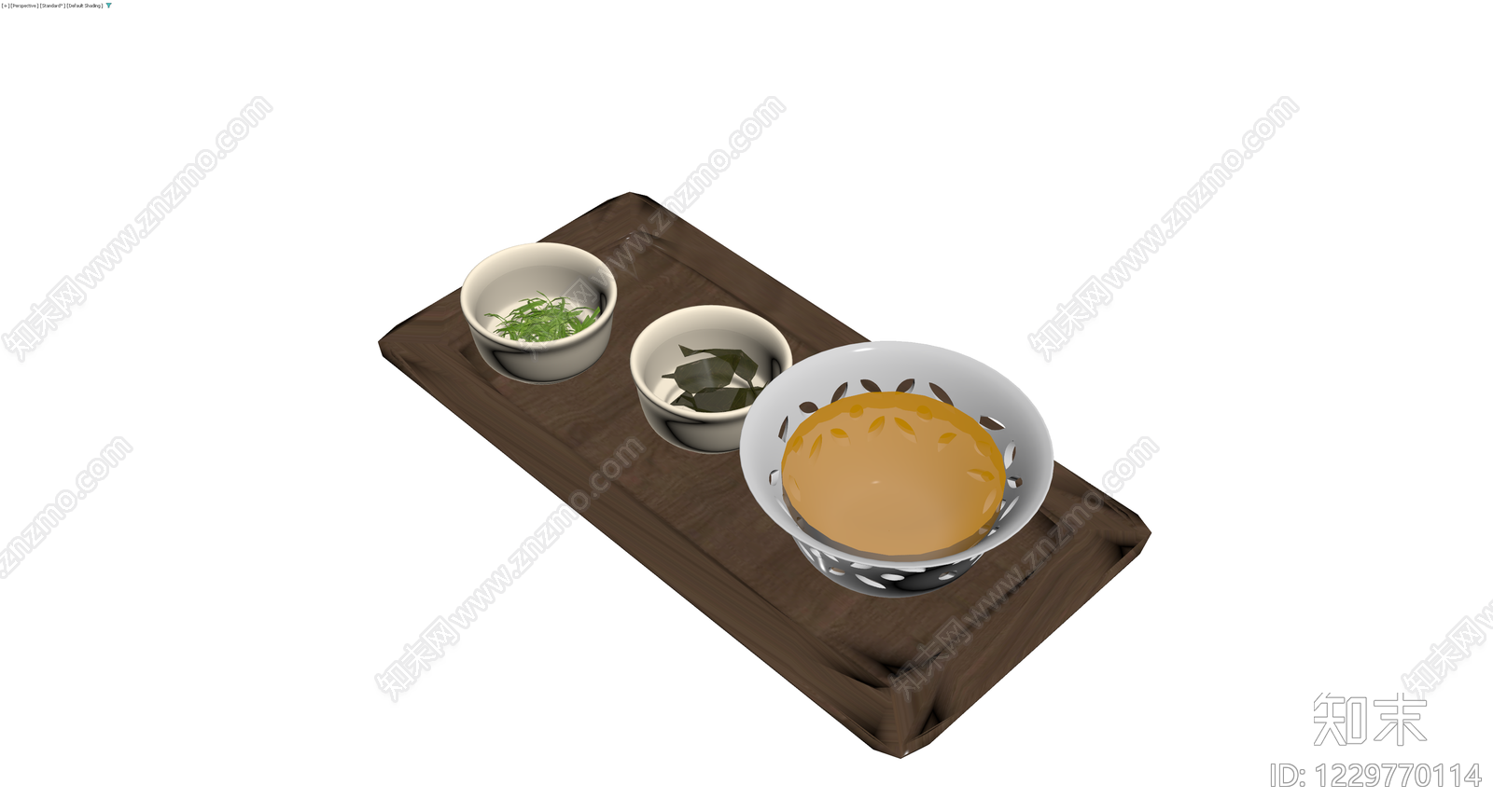 茶具组合套装3D模型下载【ID:1229770114】