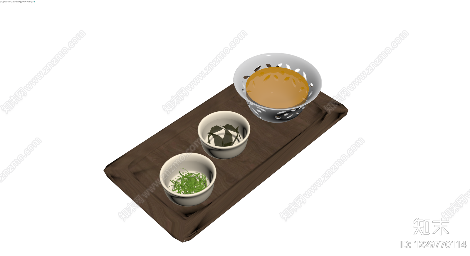茶具组合套装3D模型下载【ID:1229770114】
