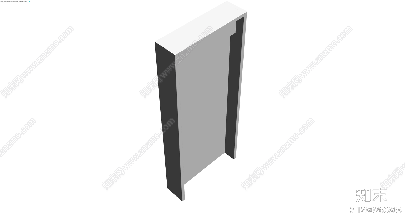 现代简约室内门3D模型下载【ID:1230260863】