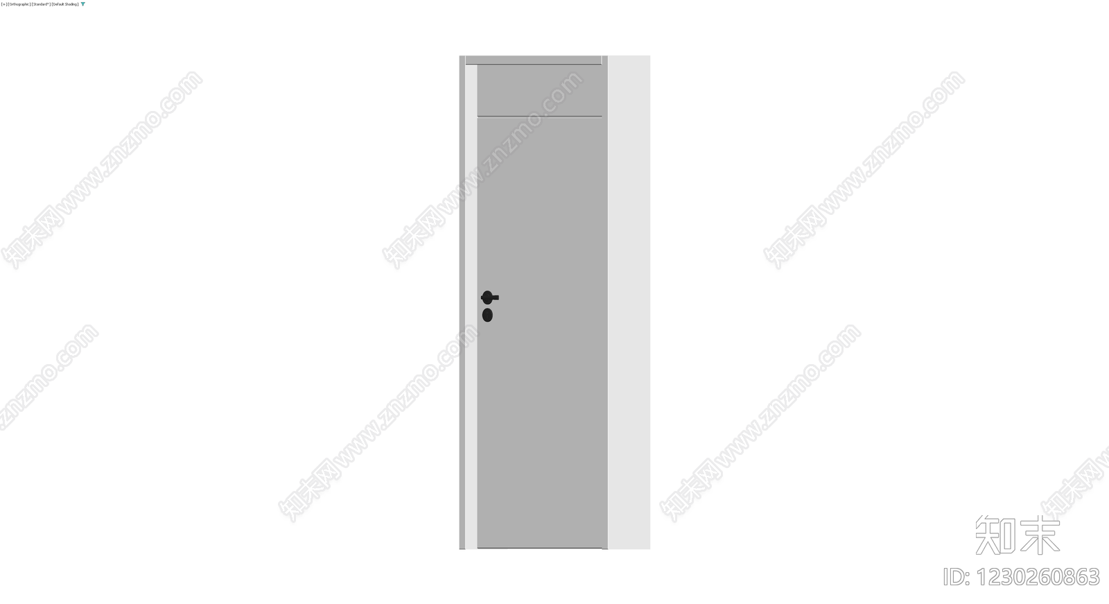 现代简约室内门3D模型下载【ID:1230260863】