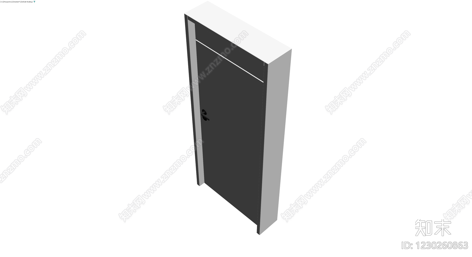现代简约室内门3D模型下载【ID:1230260863】