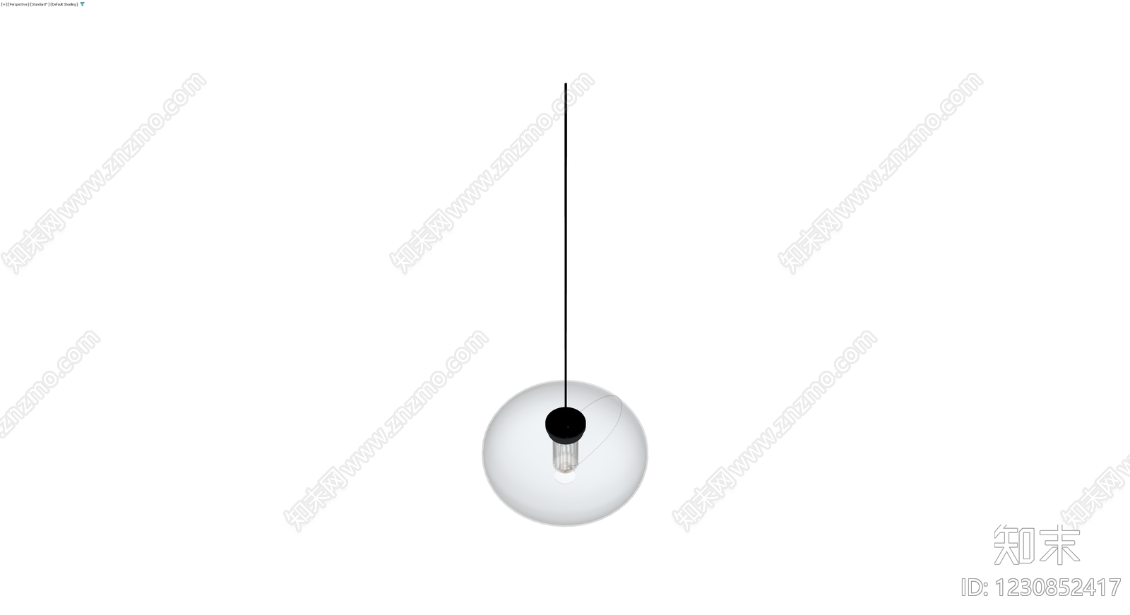 黑色吊灯灯具模型3D模型下载【ID:1230852417】