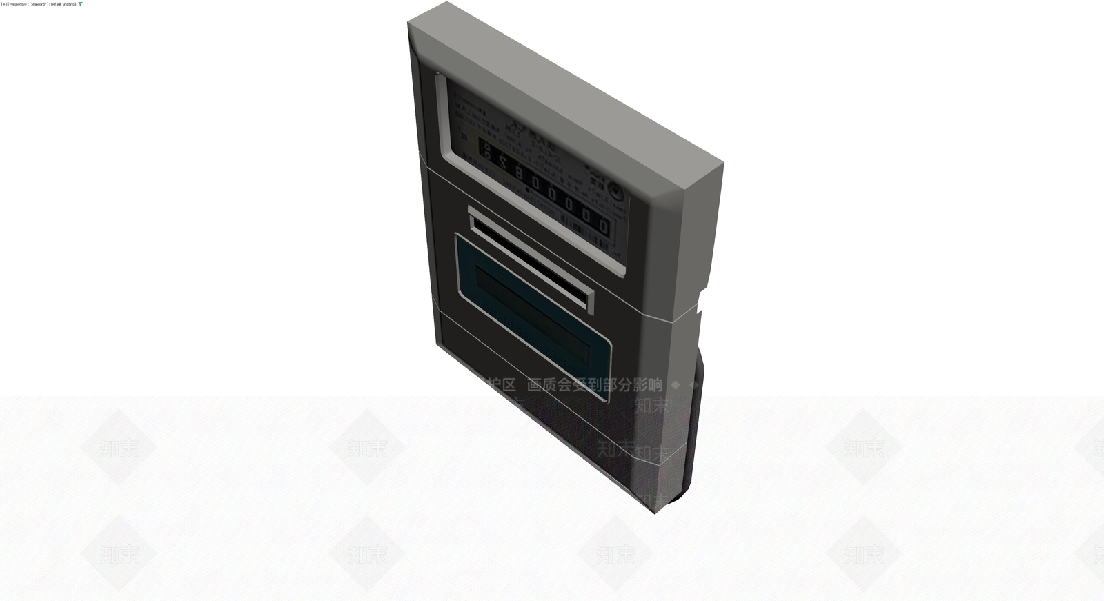 灰模电表计量箱3D模型下载【ID:1230751899】