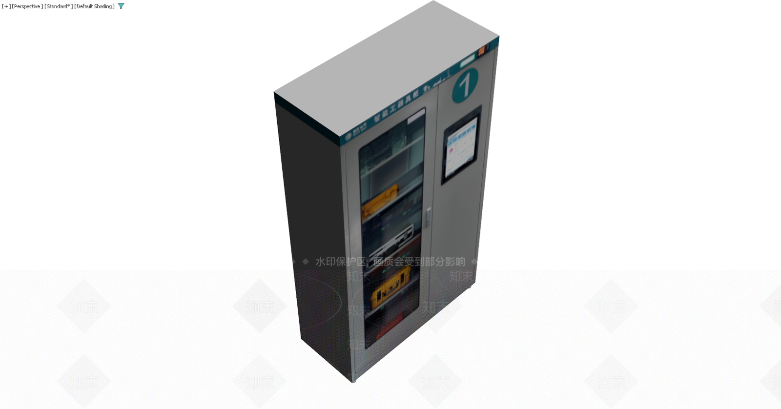 智能工具柜模型3D模型下载【ID:1229583329】