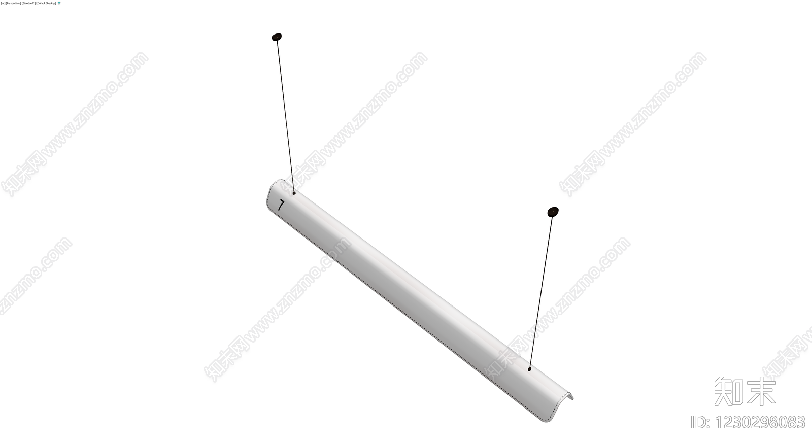 长条形吊灯模型3D模型下载【ID:1230298083】