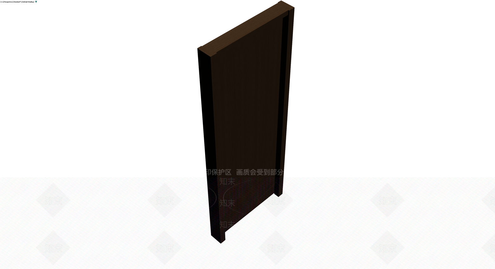 深木色平开门体模型3D模型下载【ID:1229877531】