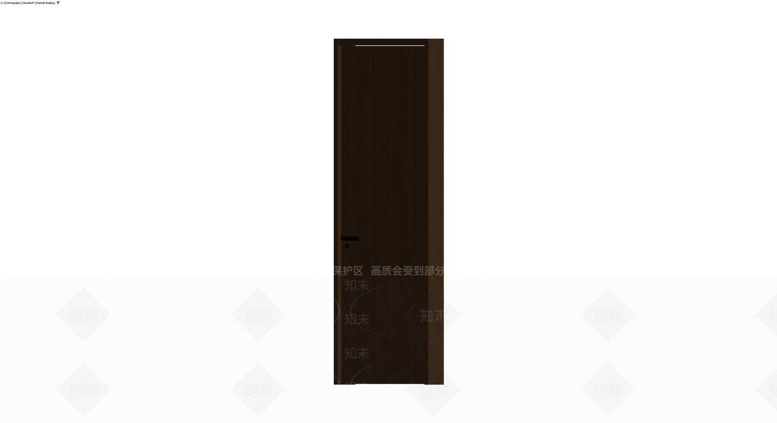 深木色平开门体模型3D模型下载【ID:1229877531】