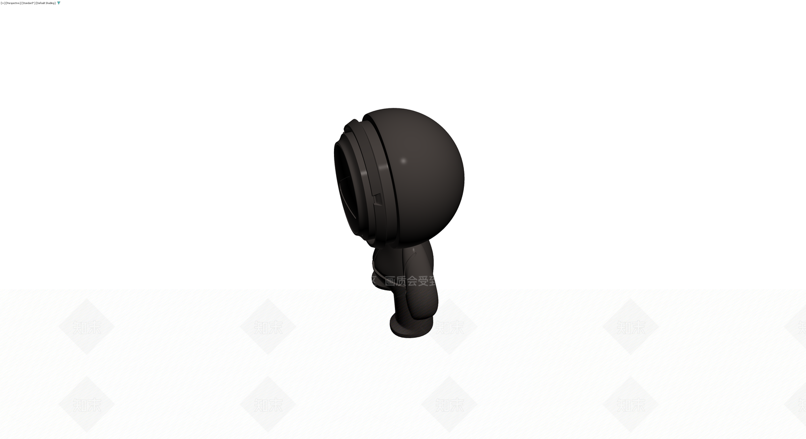 宇航员造型雕塑模型3D模型下载【ID:1229847437】