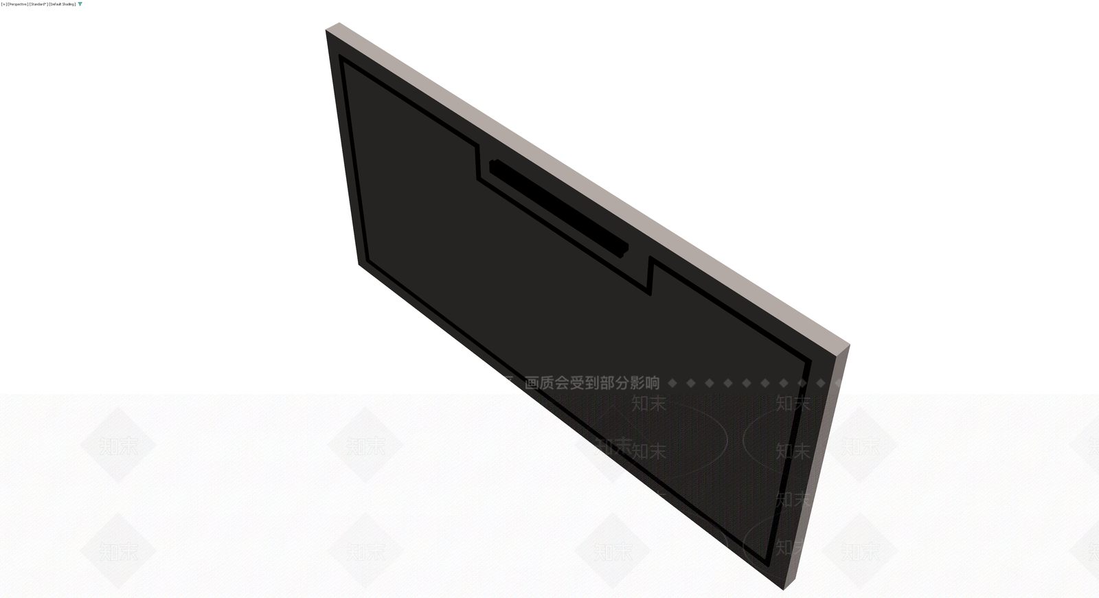 灰色板夹模型3D模型下载【ID:1230412016】
