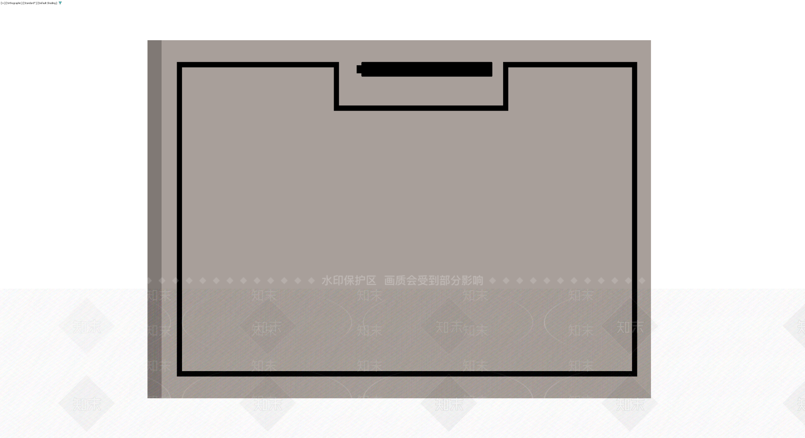 灰色板夹模型3D模型下载【ID:1230412016】