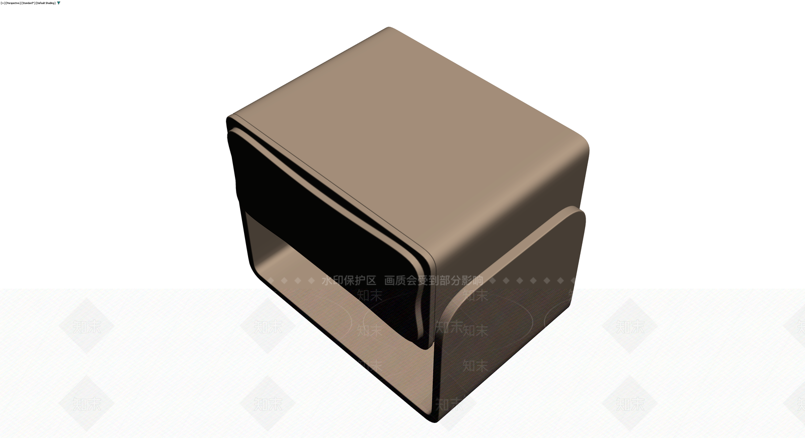 现代风格床头柜3D模型下载【ID:1230378913】