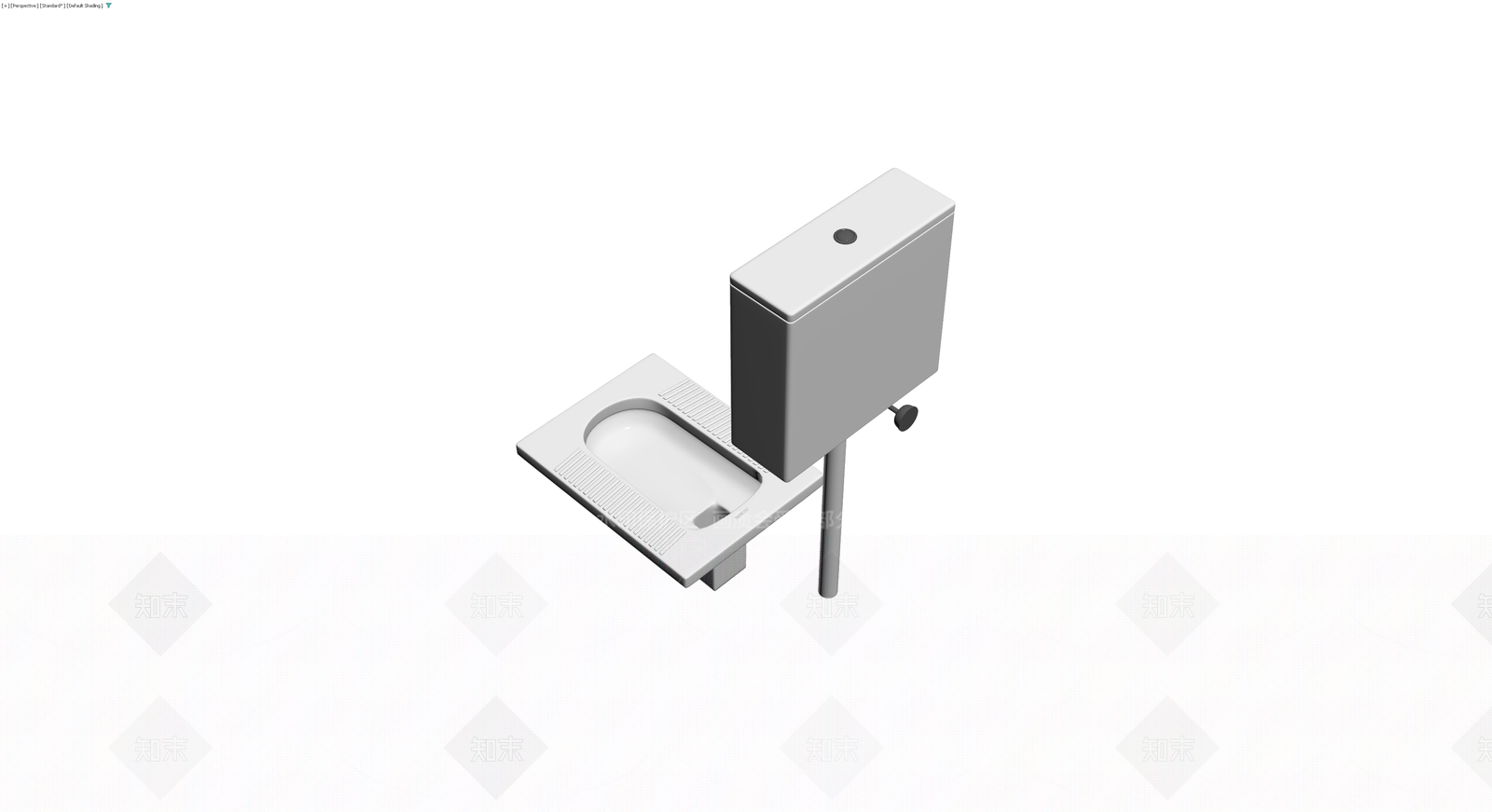 TOTO蹲便器套装3D模型下载【ID:1230348033】