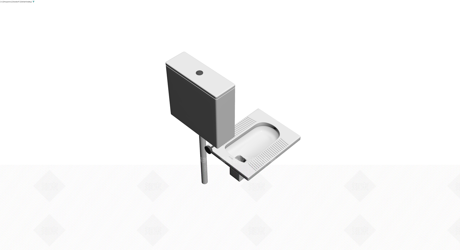 TOTO蹲便器套装3D模型下载【ID:1230348033】
