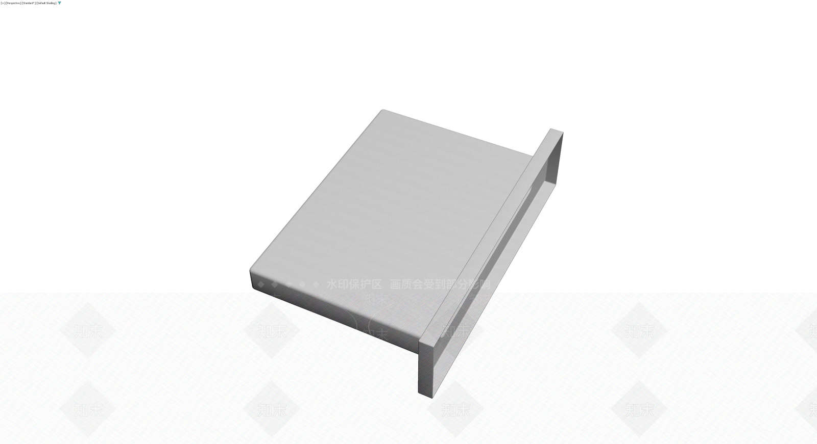 现代极简金属门把手3D模型下载【ID:1230616049】