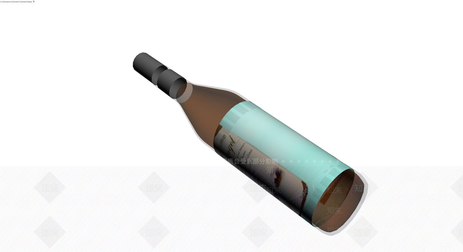 红酒瓶3D模型3D模型下载【ID:1230395729】