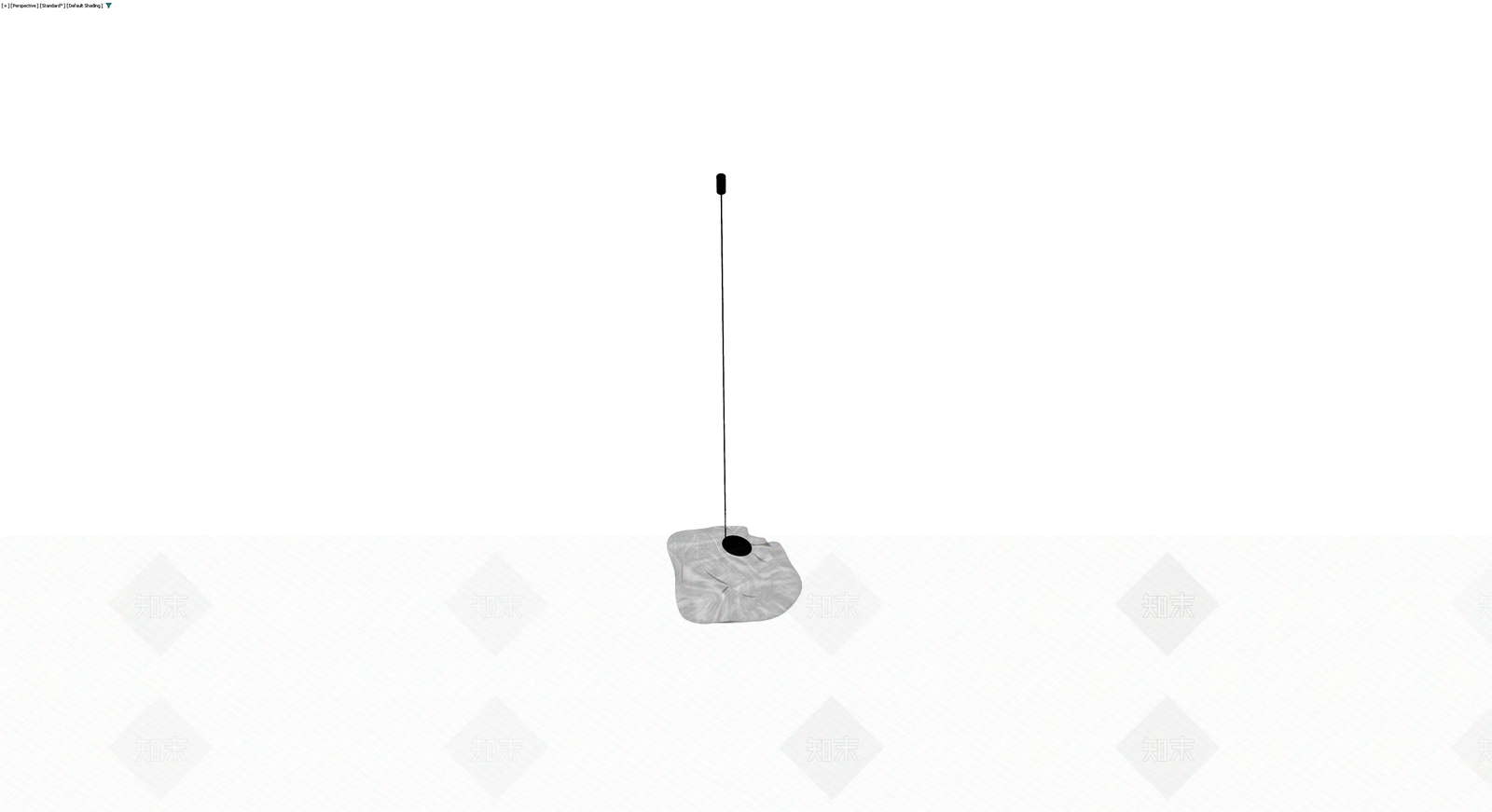 不规则造型吊灯3D模型下载【ID:1230787701】