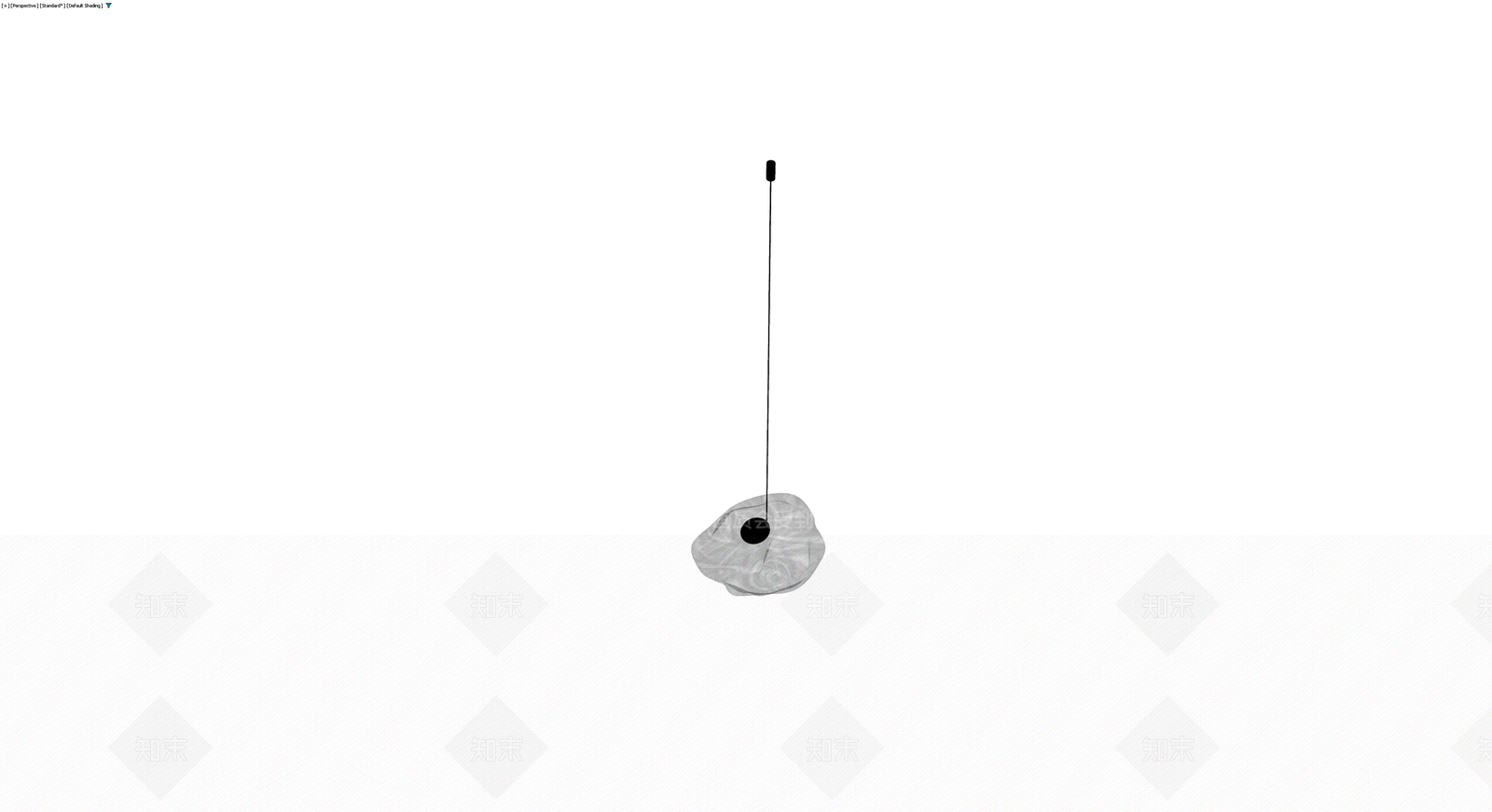 不规则造型吊灯3D模型下载【ID:1230787701】
