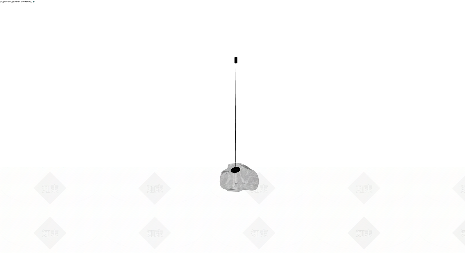 不规则造型吊灯3D模型下载【ID:1230787701】