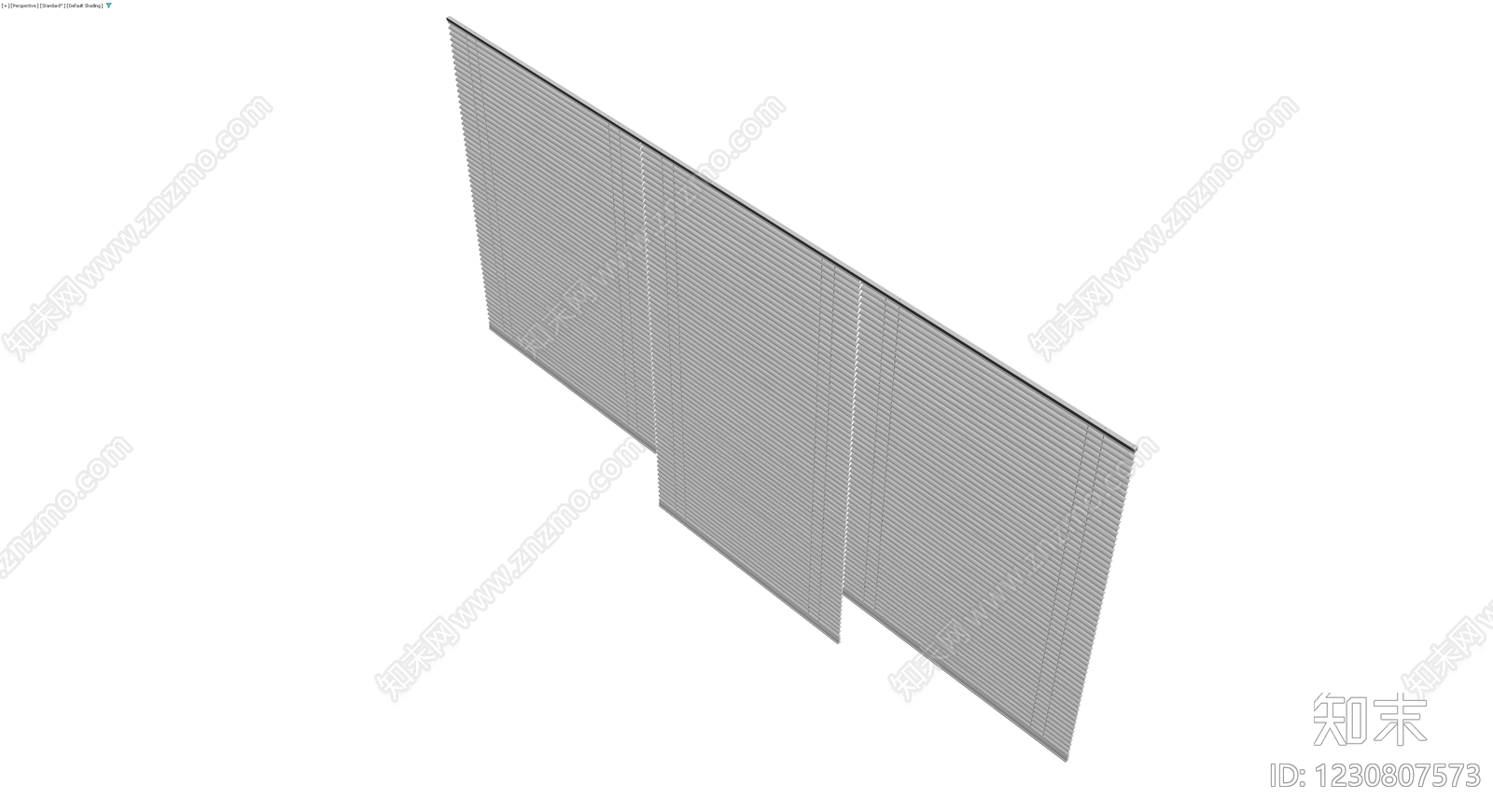 白色横向百叶窗3D模型下载【ID:1230807573】