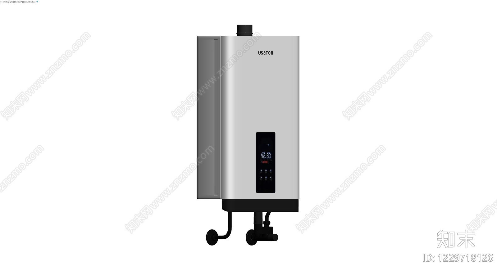 USATON燃气热水器3D模型下载【ID:1229718126】