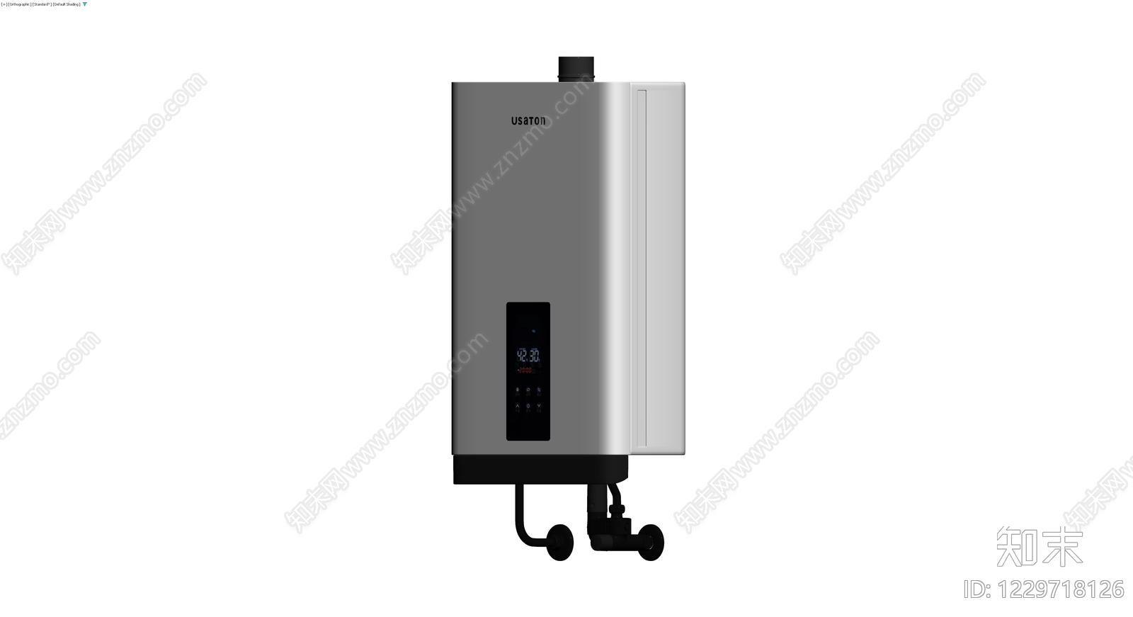 USATON燃气热水器3D模型下载【ID:1229718126】