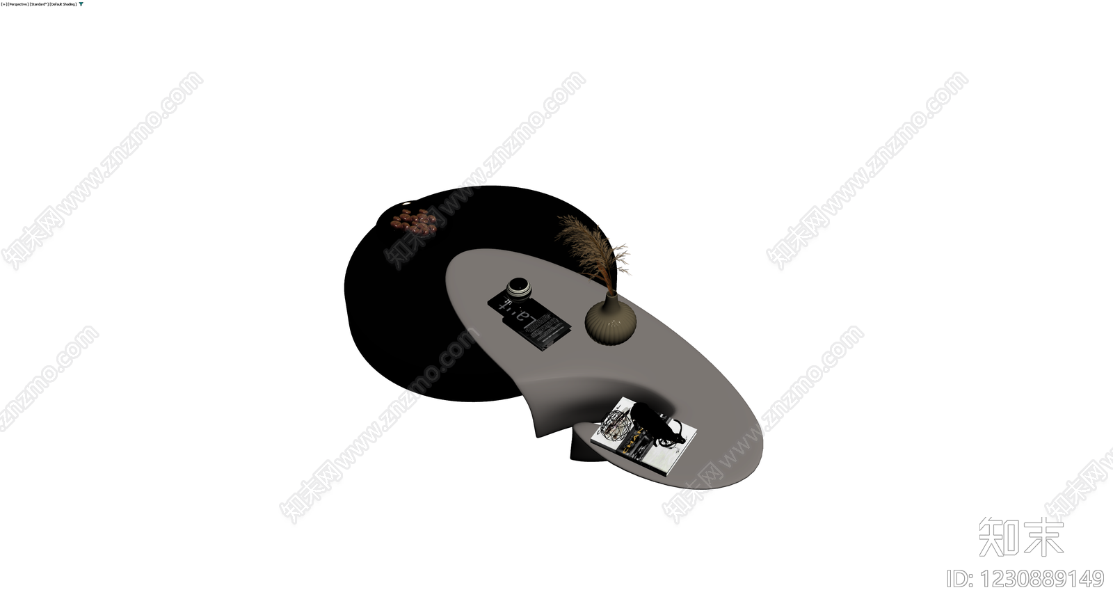 现代风格组合茶几3D模型下载【ID:1230889149】